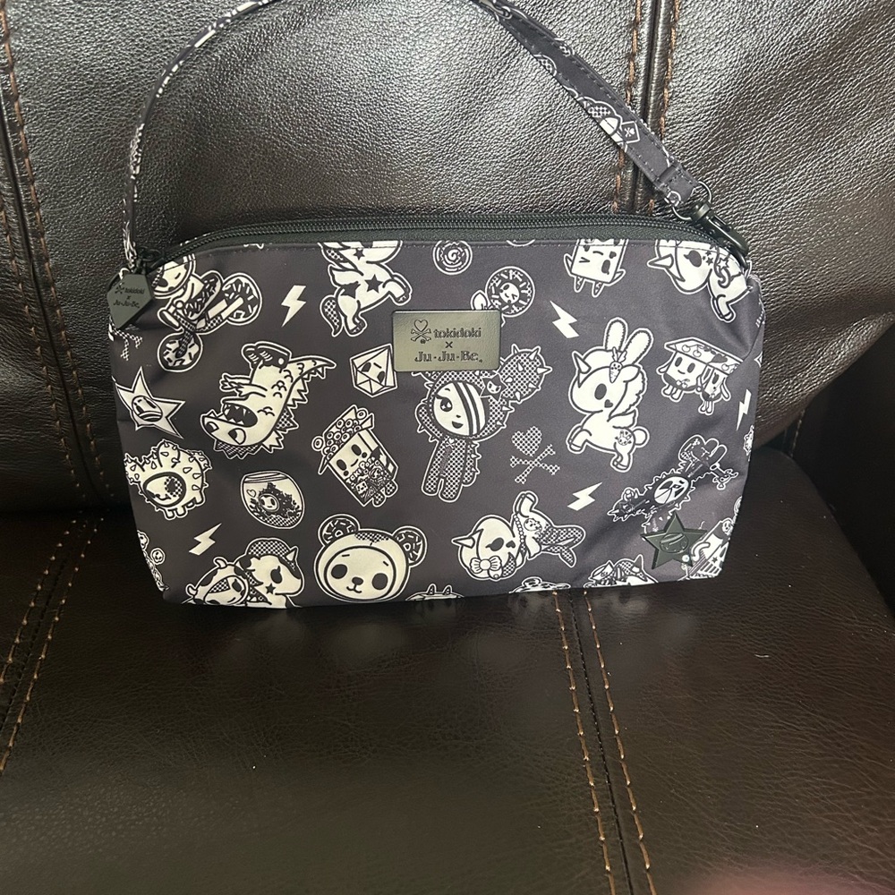 Ju-Ju-Be Black and White Patterned Handbag